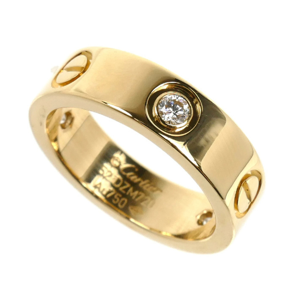 CARTIER 18k Gold Diamond Love Ring
